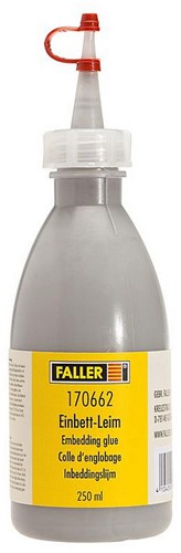 Faller 170662 - Beddingslijm Grintgrijs 260 Ml (1/25) *