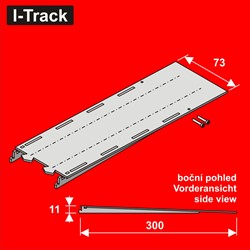 I-Track HCT9972D - N startsegment 2-spoorbreedte 73mm 1st