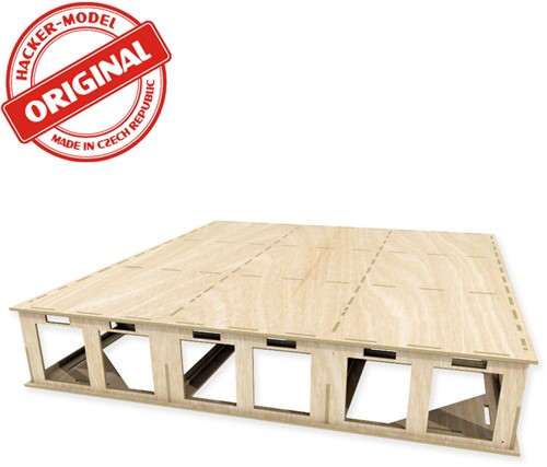 I-Track HCT9801K - Bodemplaat voor modelspoorbaan 120x60x16 cm-2