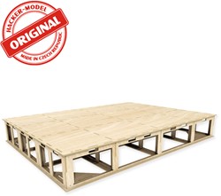 I-Track HCT9801T-RTI - Basisplaat 120x100x16 cm GEMONTEERD