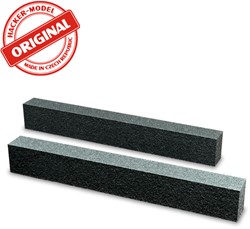 I-Track HCT9960 - N-spoordijk 600x30x hoogte 40 mm, 2 stuks