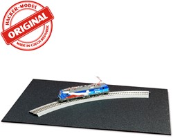 I-Track HCT9640B - Spoorplaat 600x400x20 mmZwart