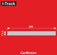 I-Track HCT9400 - Recht wegdekelement voor CarMotion 1,35 cm-2
