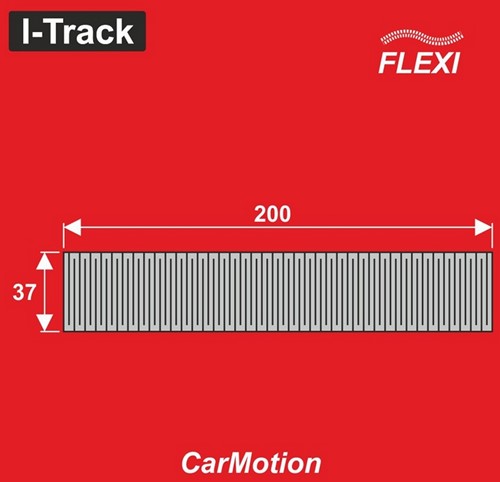 I-Track HCT9401F - Straatbedding FLEX-element voor CarMotion 37 mm-2