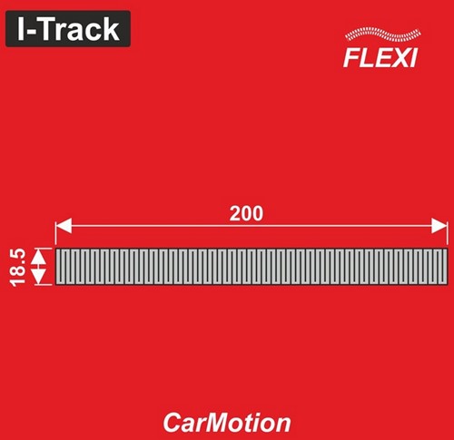 I-Track HCT9403F - Straatbedding FLEX-element voor CarMotion 18,5 mm-2