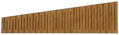 I-Track HCT9403T - FLEXI overgangssegment 1,35/2,85 × 10 cm – 12 stuks