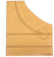 I-Track HCT9405F - L-kruising 90° naar rechts met eenbaans aftakking-2