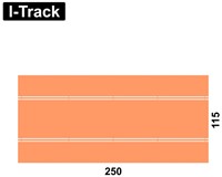I-Track HCT9405S - Recht stuk wegdek voor CarMotion-2