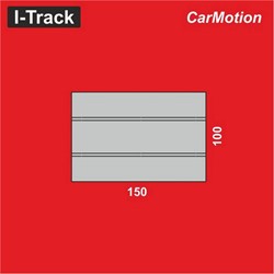 I-Track HCT9405V -  Wegbedding recht element voor 10 x 15 cm