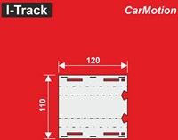 I-Track HCT9450C - Verbindingssegment voor wegconstructie 11 x 12 cm-2