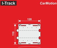 I-Track HCT9450D - Wegconstructie overgangssegment 11 x 12 cm-2
