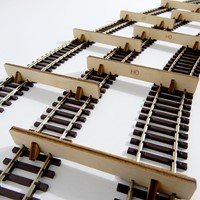I-Track HCT95620H - Afstand H-vastzetten van het spoor afstand 20 stuks H0-2