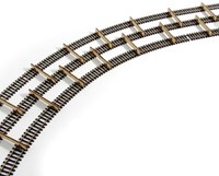 I-Track HCT95720H34 - 34 mm hoge afstandhouders voor parallelle sporen, 12 stuks, TT-spoorbreedte