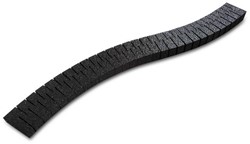 I-Track HCT9619F - H0 spoordijk 600x60x hoogte 22 mm 8 stuks