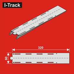 I-Track HCT9700 - TT Start enkelsporig segment 60x320mm 1st.