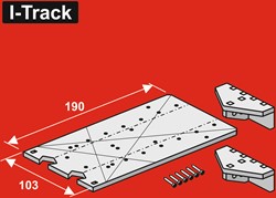 I-Track HCT9705DA - TT-verbindingssegment 2 rails
