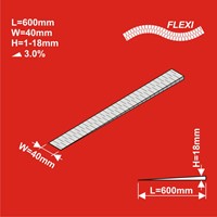 I-Track HCT9756F - Helling TT 600x40 FLEXI Hoogte 1-18 mm ° 6 stuks-2