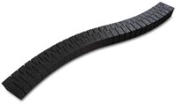 I-Track HCT9786F - TT spoordijk FLEXI 600x40x hoogte 22 mm, 6 stuks.