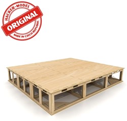 I-Track HCT9802T - Bodemplaat voor modelspoorbaan 110x100x16 cm