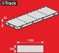 I-Track HCT9811G - Bodemplaat 6 - 110x30x6 cm-2
