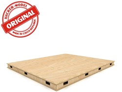 I-Track HCT9811K-RTI - Bodemplaat 6 - 110x100x6 cm Aan elkaar gelijmd