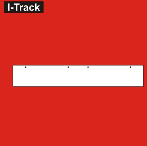 I-Track HCT9845A-SW - Zijpaneel 1180x193mm wit-2