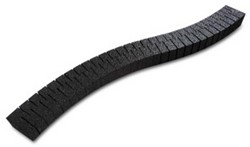 I-Track HCT9966F - N-spoordijk FLEXI 600x30 hoogte 22mm, 6 stuks