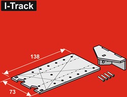 I-Track HCT9974D - Overgangssegment 2 spoor