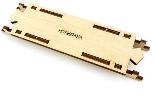 I-Track HCT9974XA - Verloopstuk voor I-Track segmenten H0 enkelspoor-2