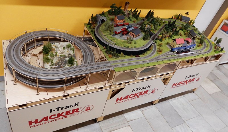 I-Track-systeem - Precisiesysteem voor het bouwen van de basisstructuur van uw modelbaan