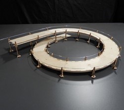 I-Track MC24430DR3 - Märklin C-Rails H0 Rondela R4/R5 360°, complete set