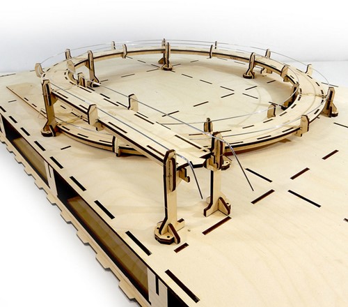 I-Track MC24440R3 - Märklin C-Rails H0 Rondela basiscirkel R5, 360° enkelbaansweg-2